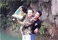 《垂釣對象魚視頻》 紅水河手竿野釣擒獲大鯉魚