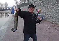 《釣友原創釣魚視頻》 釣友池塘路亞鯰魚