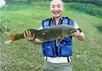 《釣友原創釣魚視頻》 男子江河擒獲野生大鯉魚