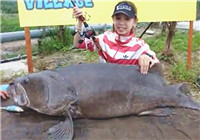 《路亞釣魚視頻》 美女池塘釣獲巨型水怪