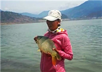 《水庫釣魚視頻》 女釣手水庫路亞釣獲大鯉魚