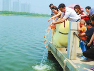 《魚資漁味》20150317 江西弋陽縣放流魚苗14.2萬尾