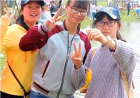 《魚資漁味》20170428 上海師范大學垂釣比賽 20組學生積極應賽