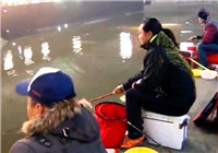 《陪著地瓜去釣魚》20160109 地瓜河北大棚黑坑釣鯽魚
