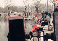 《陪著地瓜去釣魚》 北京花兒黑坑釣鯽魚（上）