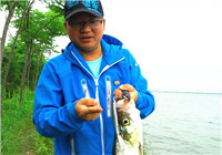 《藍旗魚小汐路亞視頻》 小汐吳江探釣行 擒獲翹嘴很驚喜