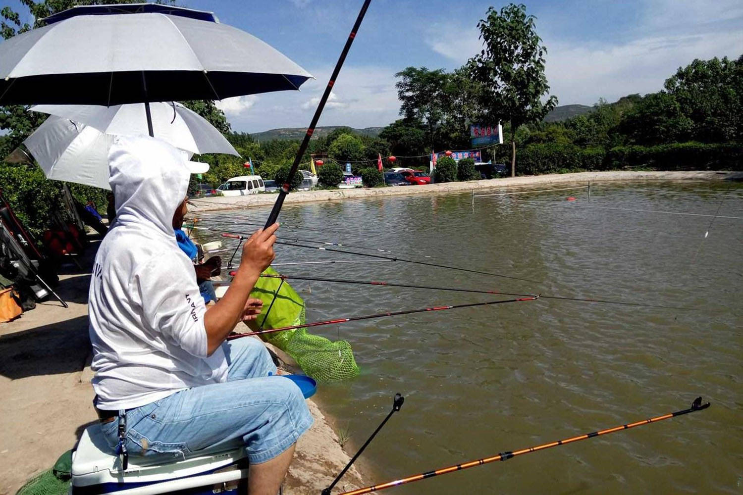 開始釣魚上古世紀釣魚的界面介紹-蘇州安嘉釣魚