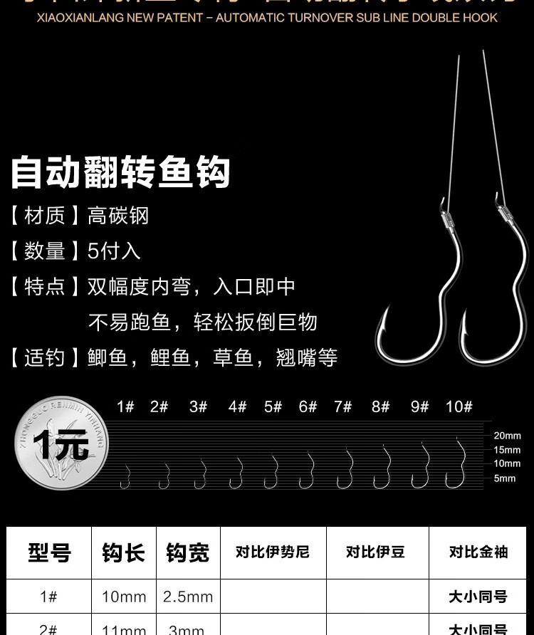 鉤子綁法視頻_鉤綁法圖解大全集_綁鉤方法圖解