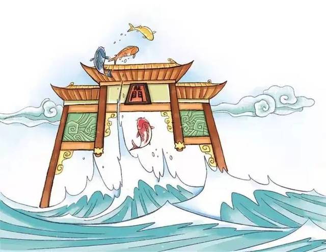 鯉躍龍門寓意_鯉躍龍門典故_鯉魚躍龍門的故事寓意是什么?
