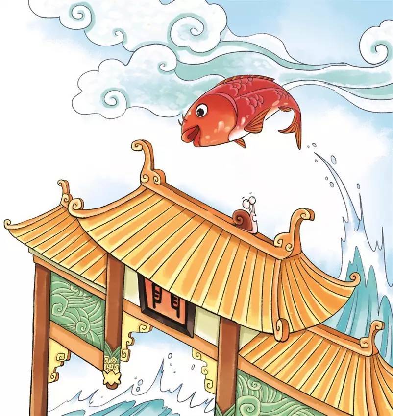 鯉魚躍龍門取名_鯉躍龍門典故_鯉魚躍龍門的故事寓意是什么?