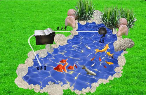 錦鯉魚池過濾系統_錦鯉漁池過濾系統_錦鯉魚池的過濾系統
