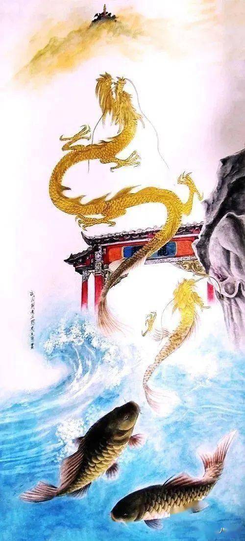 （李向東）黃河鯉魚的跳龍門與跳龍門的故事！！