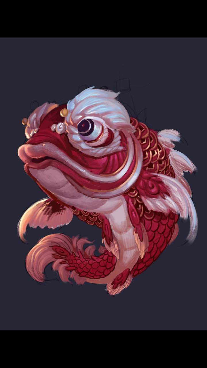金剛鸚鵡魚吃小魚嗎_金剛鸚鵡魚和財神區別圖片_金剛鸚鵡魚