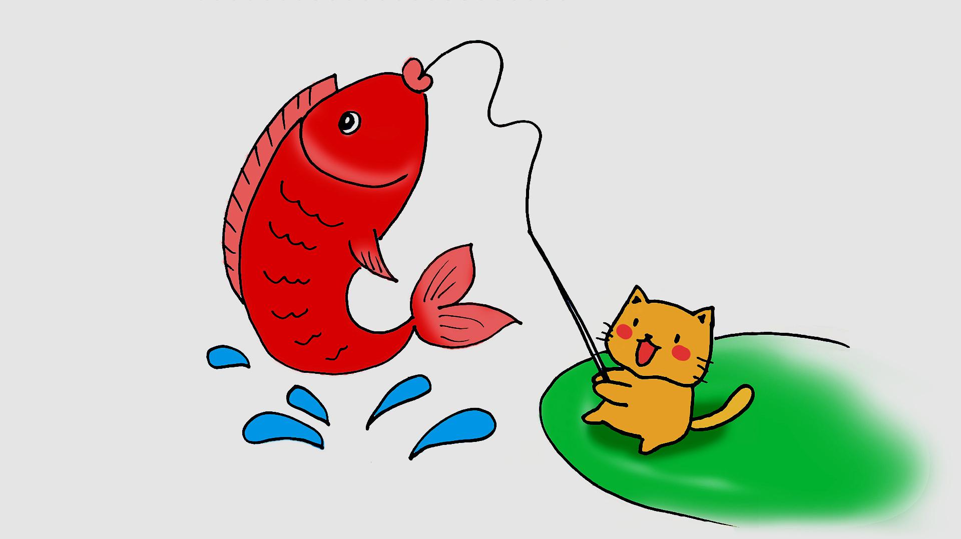 休閑益智小游戲《小貓釣魚》游戲介紹集齊