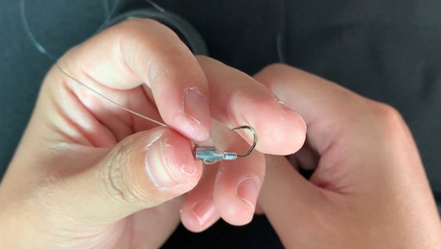 綁魚鉤雙鉤_綁魚鉤的方法圖解雙鉤簡單_最簡單綁釣雙鉤