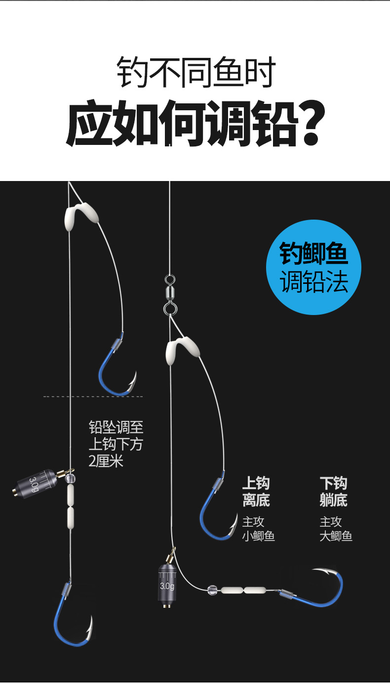 綁魚鉤分叉線的方法_雙鉤分離綁法_魚鉤的綁法雙鉤分開