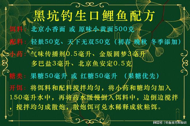 釣魚高手分享精彩絕倫的草魚餌料配方視頻，助你享受釣魚樂趣