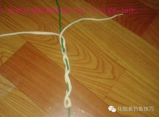 魚鉤的綁法圖解_簡單的綁魚鉤的方法視頻教程_綁魚鉤手法