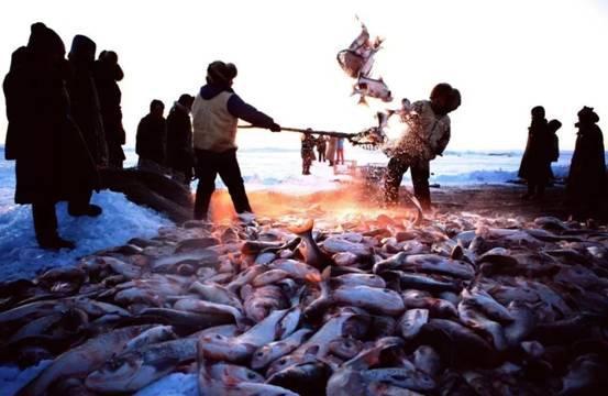 查干湖冬季捕魚_不求人鍵位圖_奇游手游加速器會員領取
