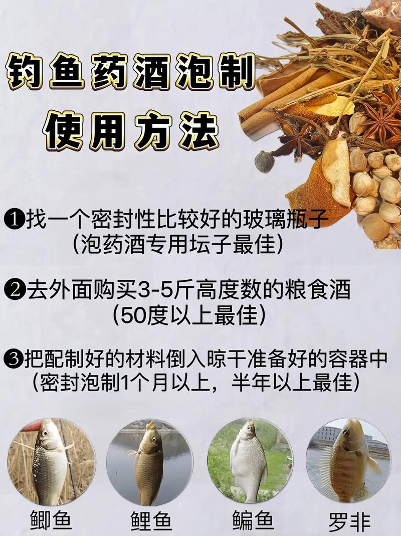 藥酒泡制酒米配方大全：提升釣魚效果的秘訣與詳細步驟