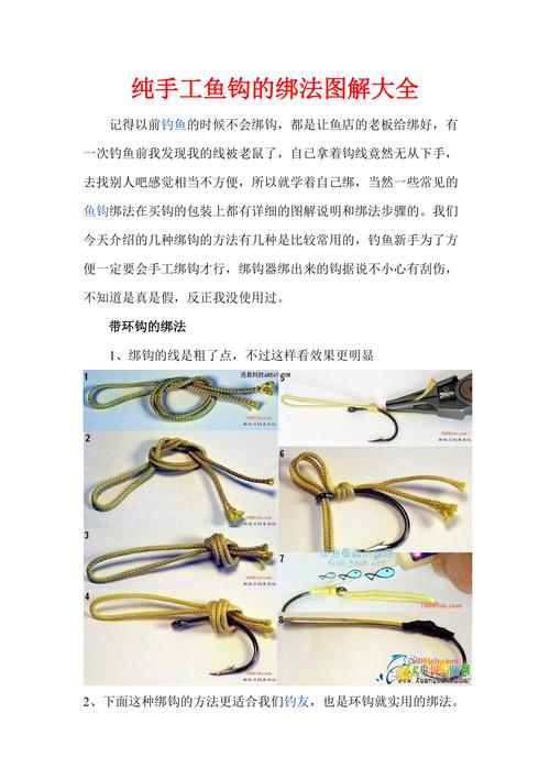 如何綁魚鉤_綁魚鉤最簡單方法_綁魚鉤的正確方法視頻