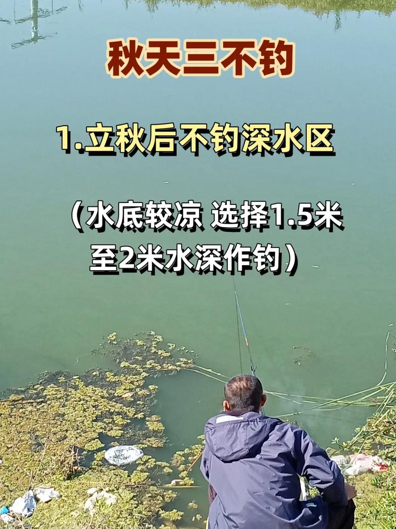 秋季草魚垂釣技巧：選擇6.3米或7.2米手竿，深水區釣點更佳