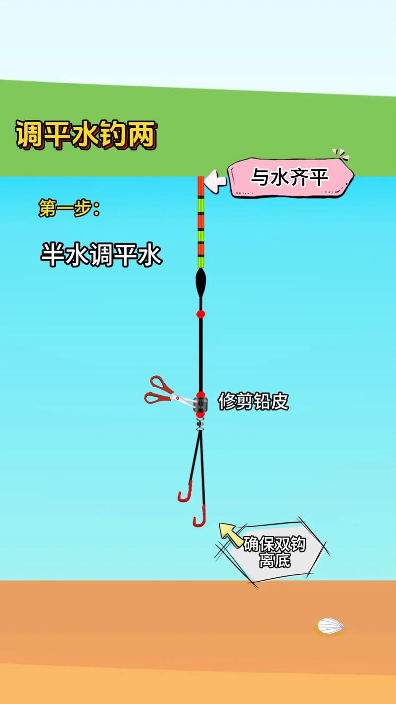 釣魚平水調漂技巧教學視頻：直觀展示與個性化學習的完美結合