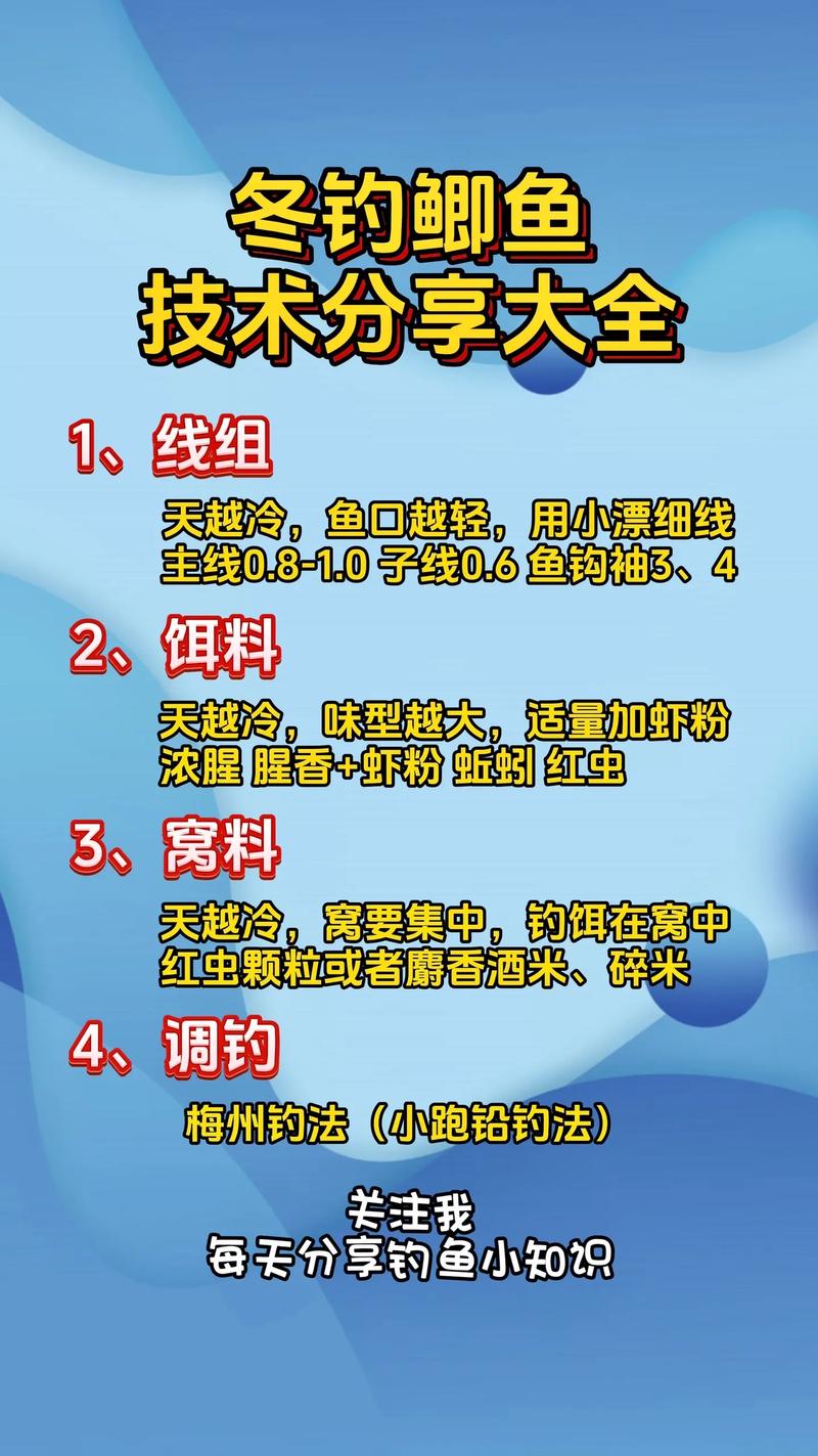 冬季釣魚技巧：如何在降溫天氣選擇合適的釣位和時機