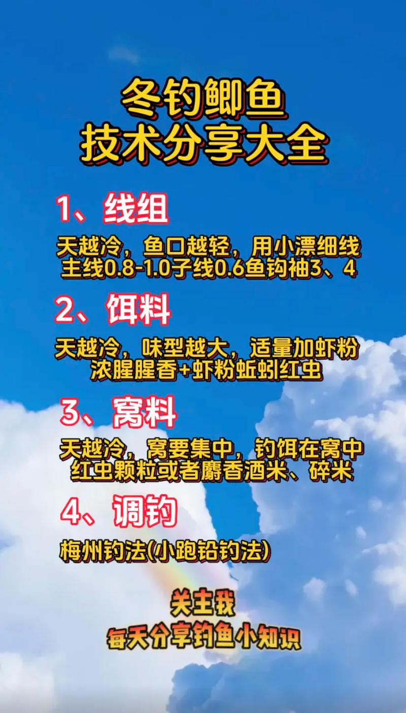 冬季釣魚技巧全知識_釣魚冬季技巧知識大全_釣魚冬季技巧知識講解