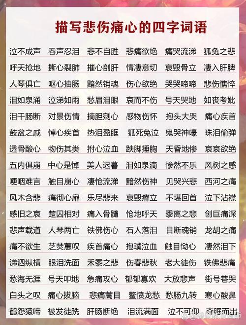 疼得什么填詞語_成語痛苦程度_成語痛苦類型