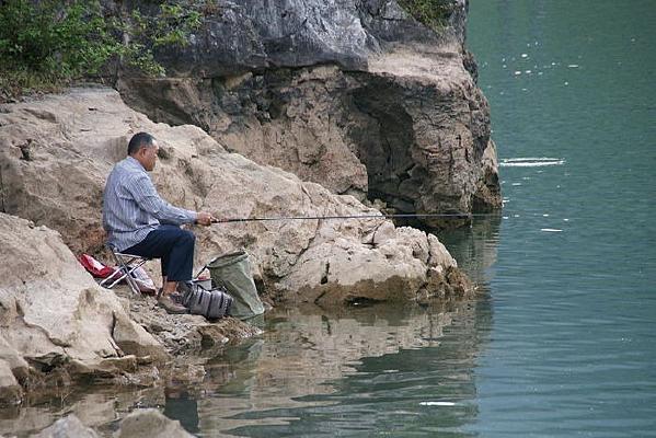 濟南釣魚人的悲哀