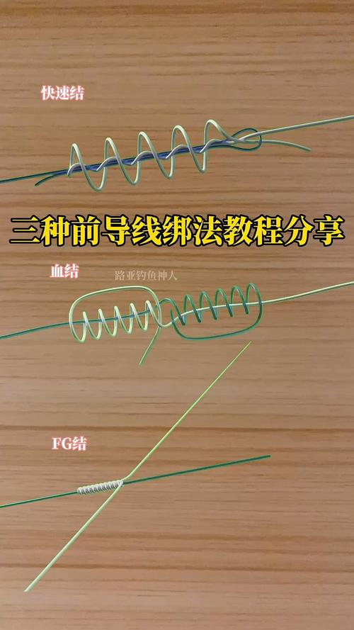 線圈綁扎有幾種方法_導線纏繞圈數_前導線連接路亞的活圈綁法【圖解】
