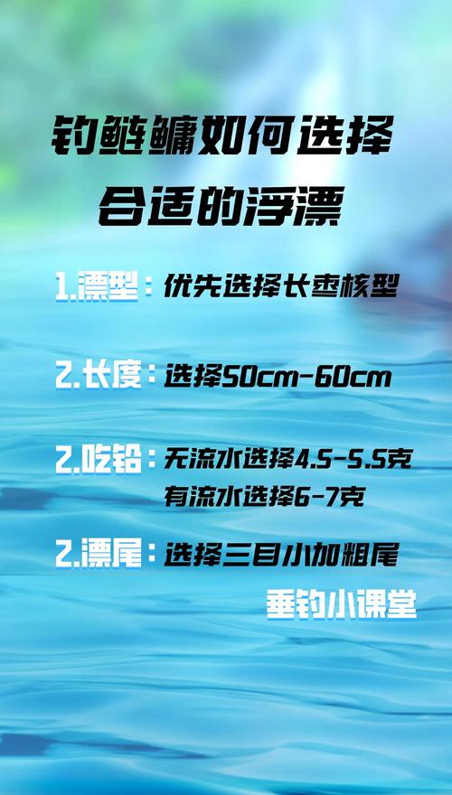 野釣浮漂選擇經驗_野釣用吃鉛多少合適_不同釣況浮漂推薦