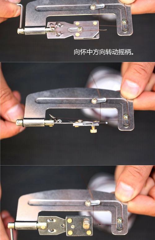魚鉤連接器捆綁_如何使用綁鉤器綁魚鉤_綁鉤器使用