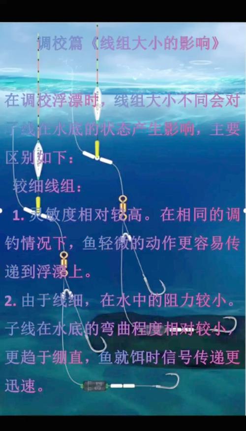 初學釣魚魚線術語_主線子線配置技巧_魚線和魚竿的綁法(圖解)