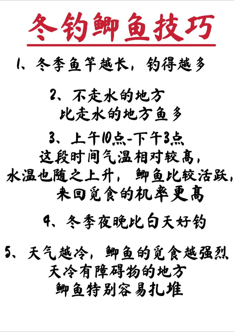 秋冬野釣技巧及注意事項冬季野釣技巧全知識_冬季釣江河技巧_冬天江河野釣