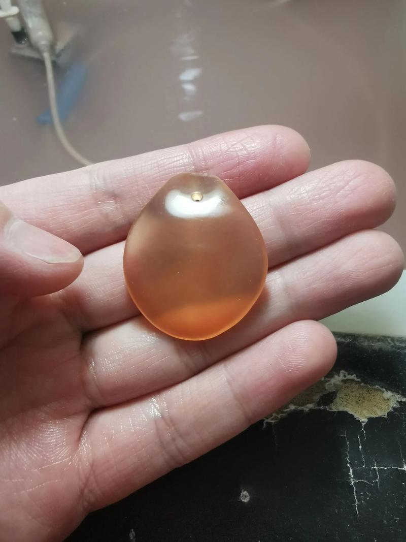 今天終于搞到了夢寐以求的青魚石_青魚石制作過程_青魚石打磨技巧