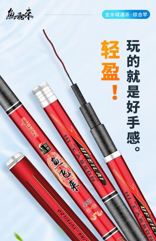 性價比高的魚竿手竿推薦：7款口碑好竿，輕松拋投不花大價錢