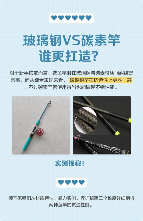 碳素魚竿和玻璃魚竿哪個好_玻璃鋼路亞竿容易斷嗎 玻璃纖維魚竿韌性好嗎 玻璃鋼路亞竿與碳纖維路亞竿比較