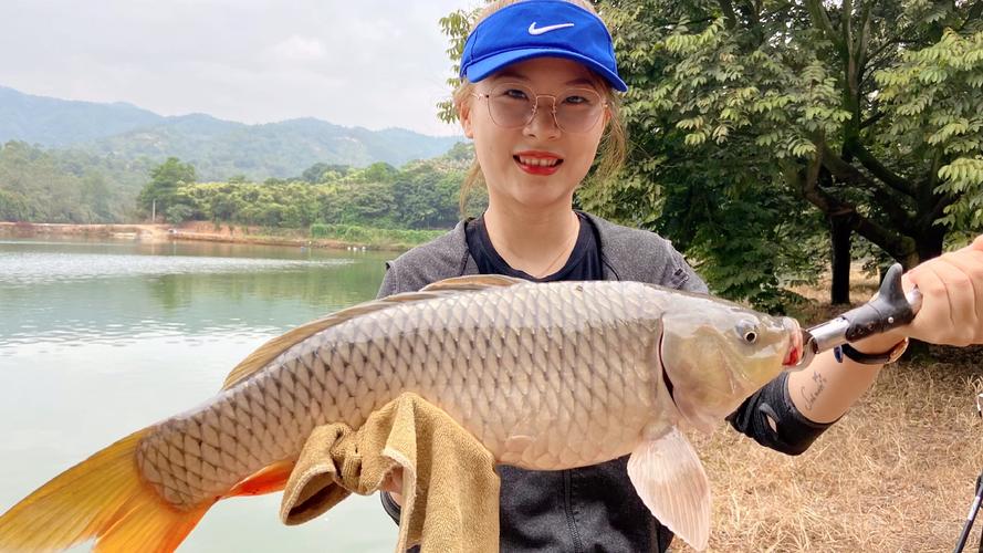 水庫釣魚視頻實戰大魚_釣水庫魚的視頻大全_《水庫釣魚視頻》美女水庫釣魚爆連上魚必看