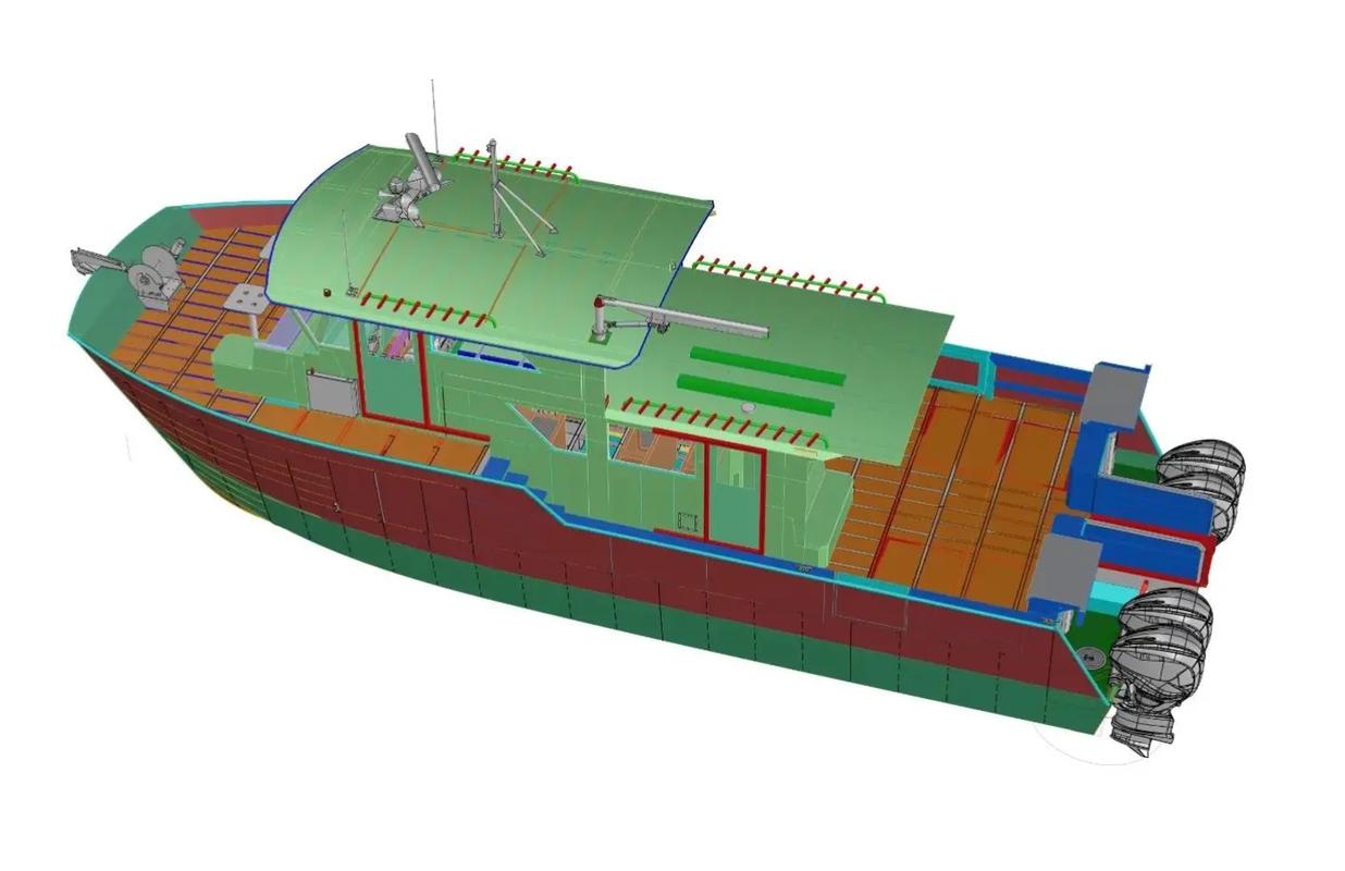 自制釣船視頻_自制雙體船釣魚船_釣魚自制船雙體船怎么做