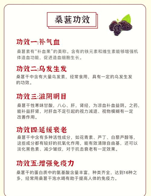 桑葚營養價值_桑葚膏功效_4類人群不宜吃桑葚