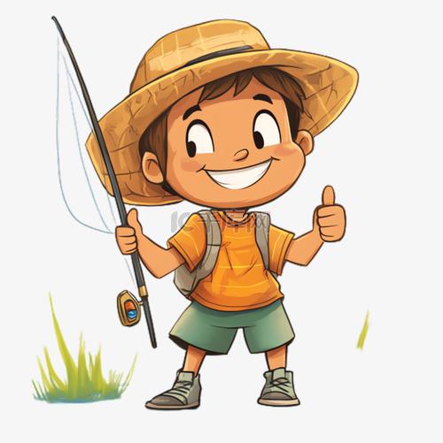 釣魚卡通圖片簡筆_釣魚卡通大全大圖圖片高清_釣魚圖片卡通大全大圖