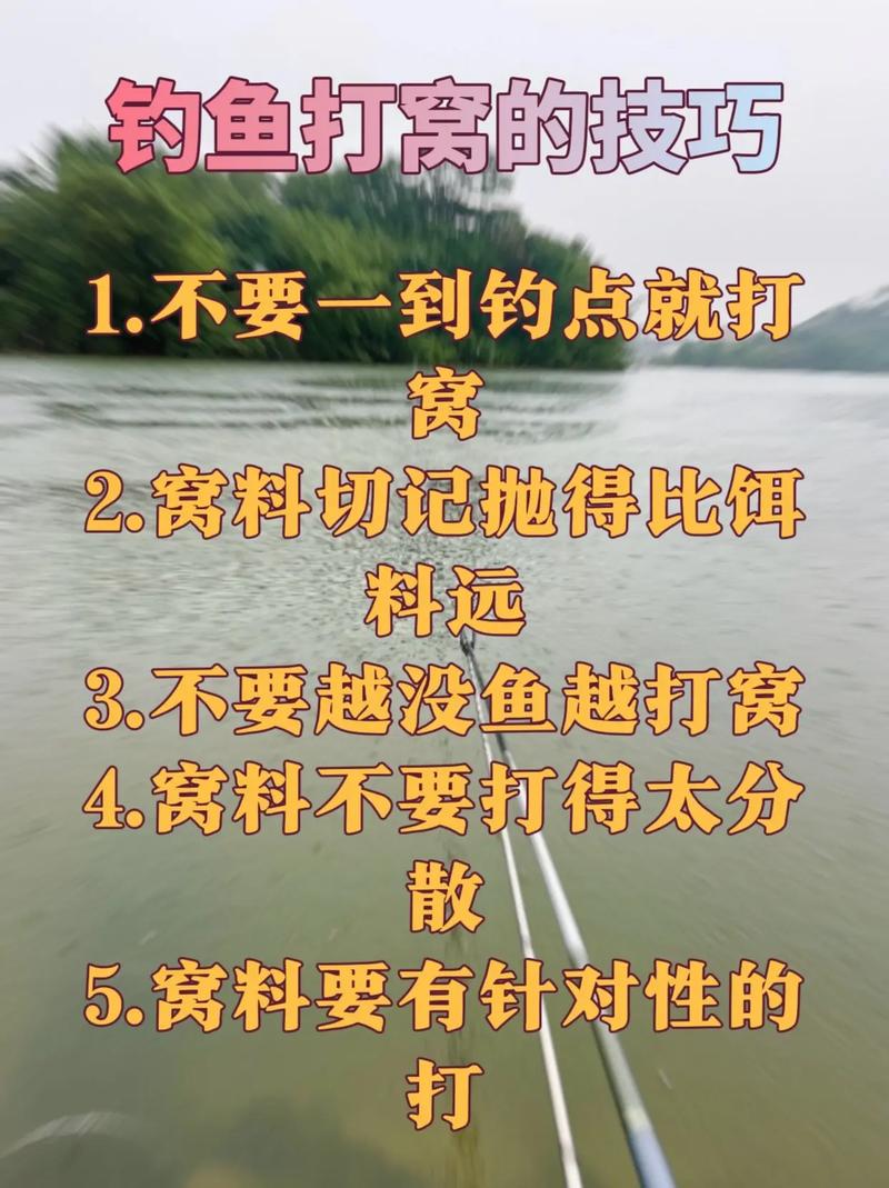 野外釣魚技巧視頻_打窩誘魚方法_野釣打窩技巧
