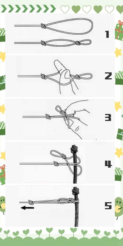 綁魚線在魚竿上_魚線活口扎法教程_魚線的綁法圖解