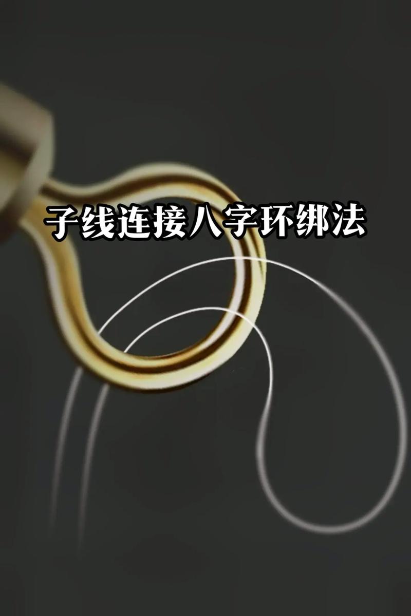 子線與八字環的綁法_臺釣8字環連接技巧_臺釣主線打結方法