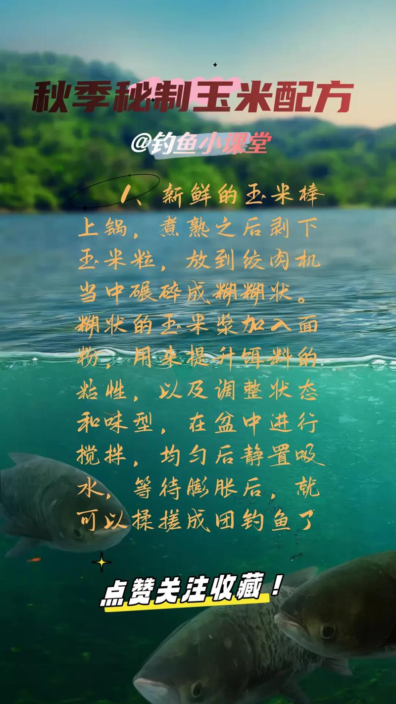 玉米粉如何打窩野釣鯽魚自制餌料配方釣好_玉米釣餌窩料制作配方_老玉米泡酒釣餌配方