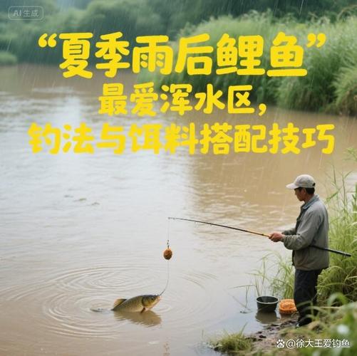 渾水釣鯉魚地形特點_野釣鯉魚季節選擇_野釣鯉魚