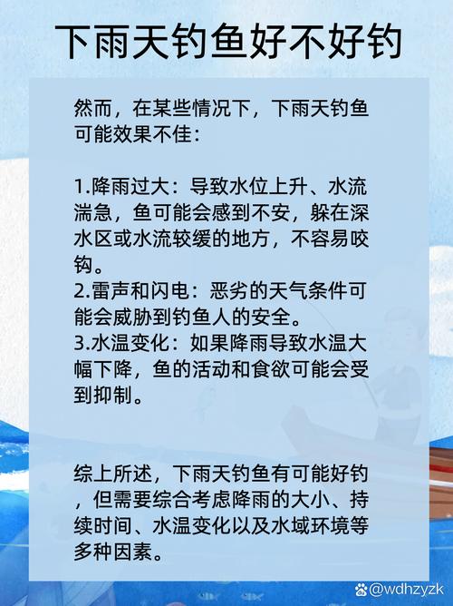 雨天釣魚技巧_下雨天釣魚技巧_陰雨天釣魚技巧_雨天釣魚技巧_晴天雨天釣魚哪個好