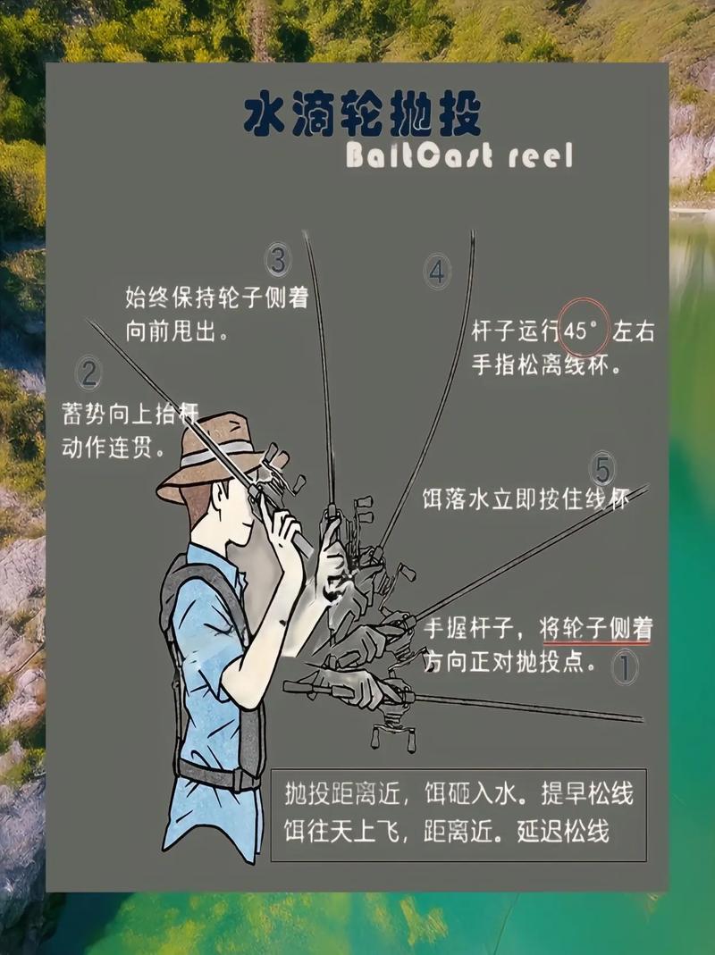新手釣魚必看：臺釣拋竿技巧必看_怎樣快速掌握臺釣拋竿的準確_臺釣拋桿技巧